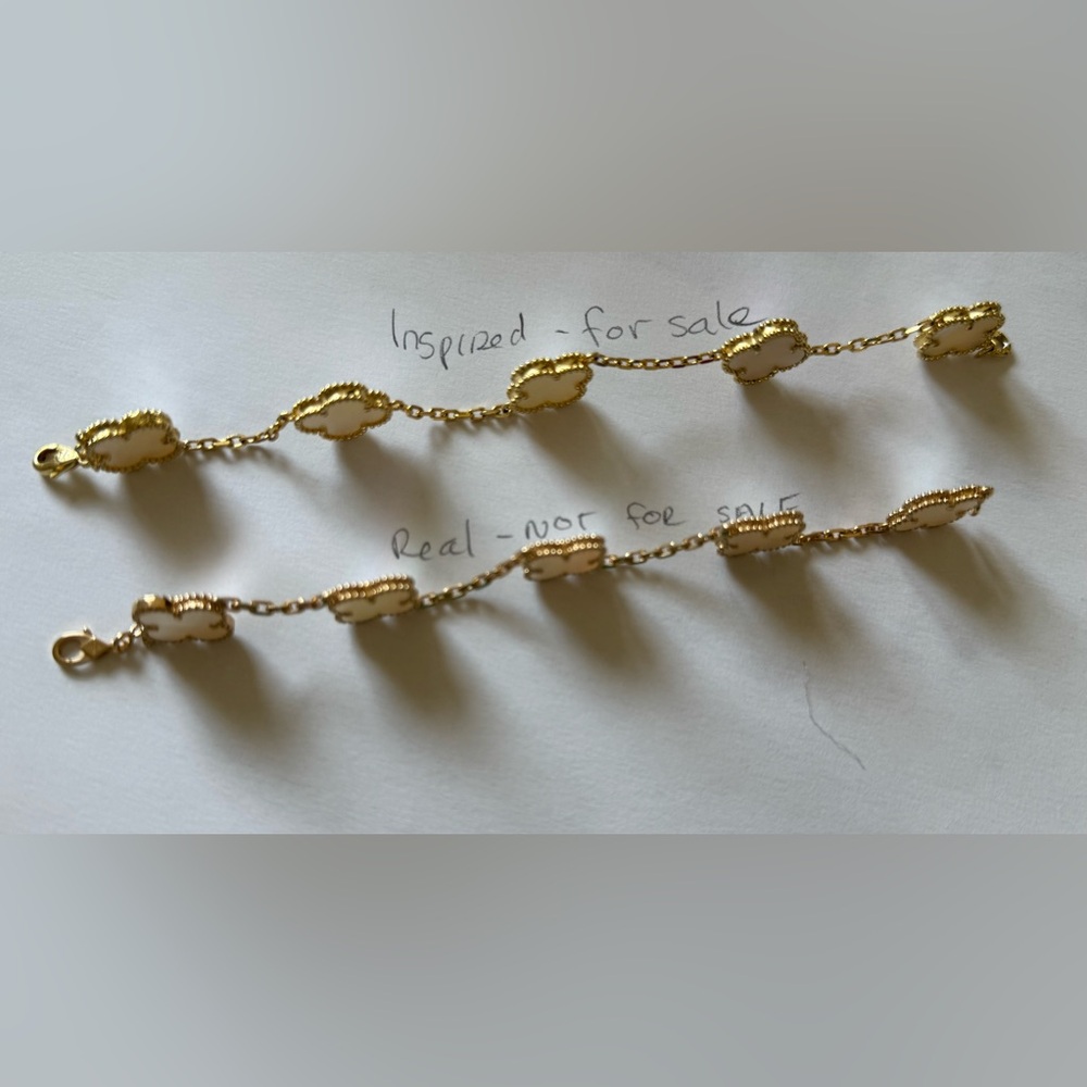 Alhambra style inspired bracelet.